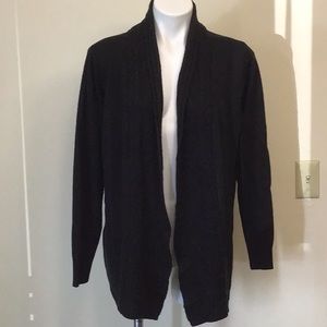 St John’s black sweater cardigan